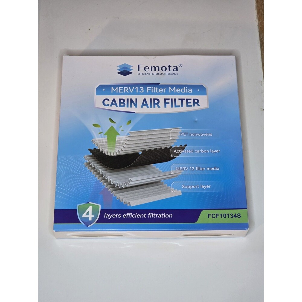 MERV 13  Filter Media with Actived Carbon, Fcf10134s, NEW/OPEN-BOX